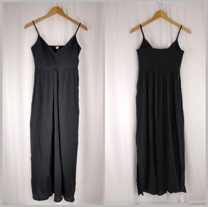 NEW Aerie Twist Top Cut Out Crepe Maxi Dress